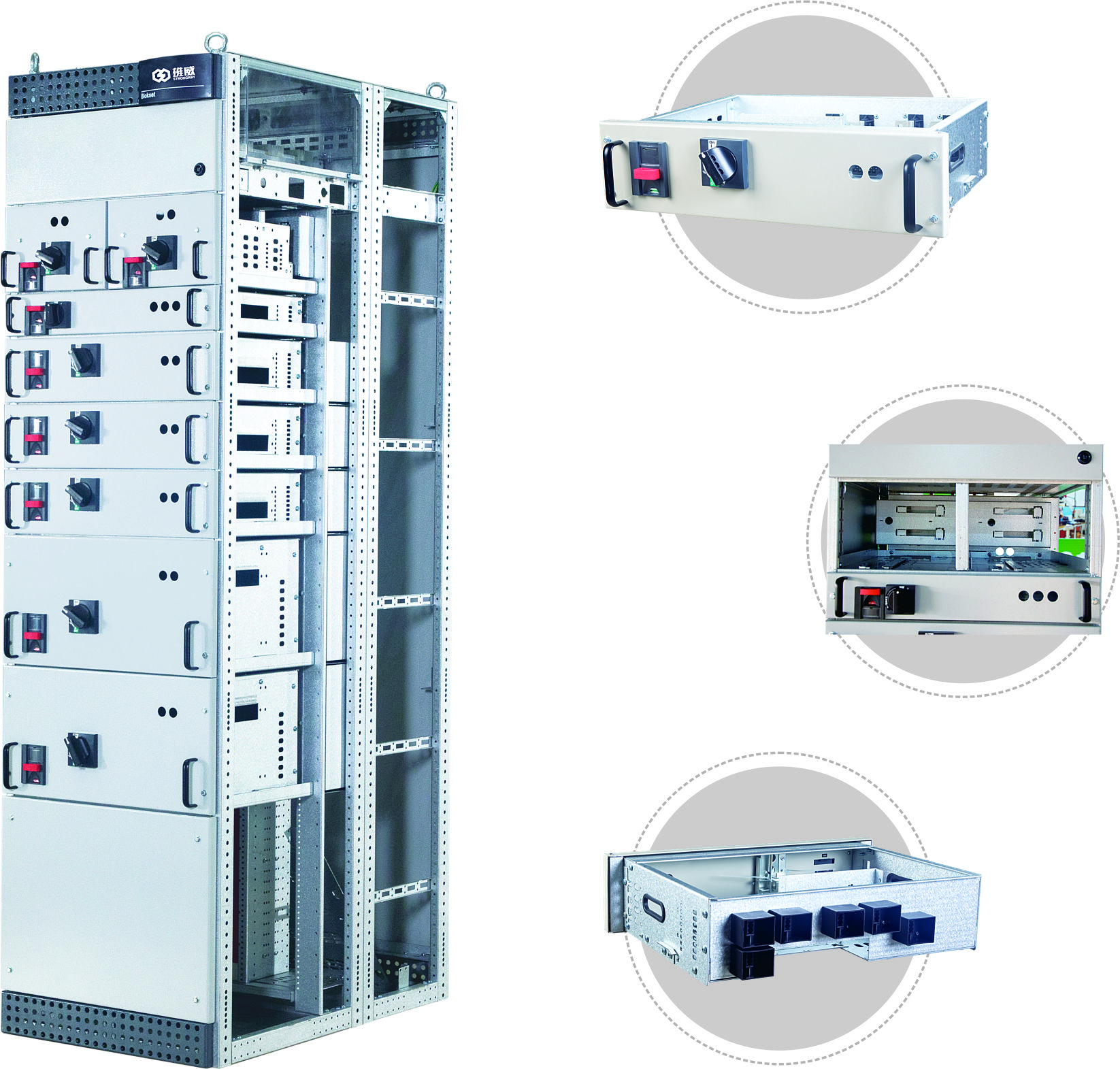 Richge နည်းပညာ BLOKSET Cabinet ဆက်စပ်ပစ္စည်းများ- Schneider-Compatible Low-Voltage Power Distribution အတွက် Core Supporting Components ၏ စံသတ်မှတ်ချက်