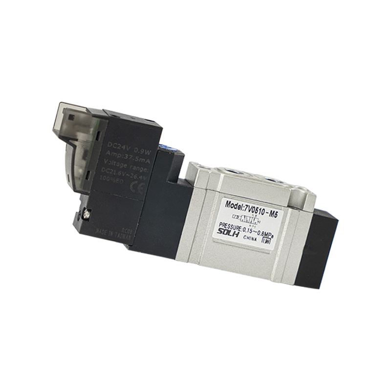 7V စီးရီး Solenoid Valve (5/2 way & 5/3 way)