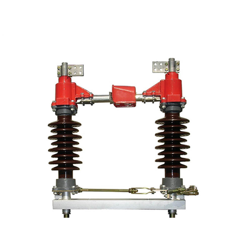 GW4 စီးရီးပြင်ပ AC လျှပ်စစ်ပြတ်တောက်မှု 12KV 40.5KV တစ်ခုတည်းသောတိုင်အထီးကျန်စုန်း