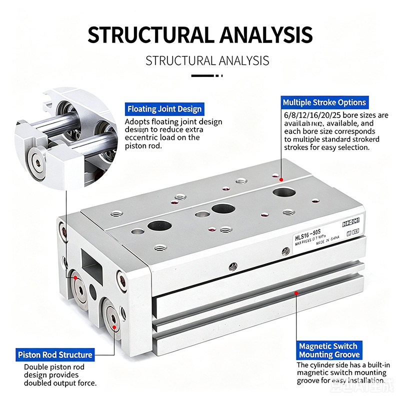 HLS/HLSL Series Slide Cylinder
