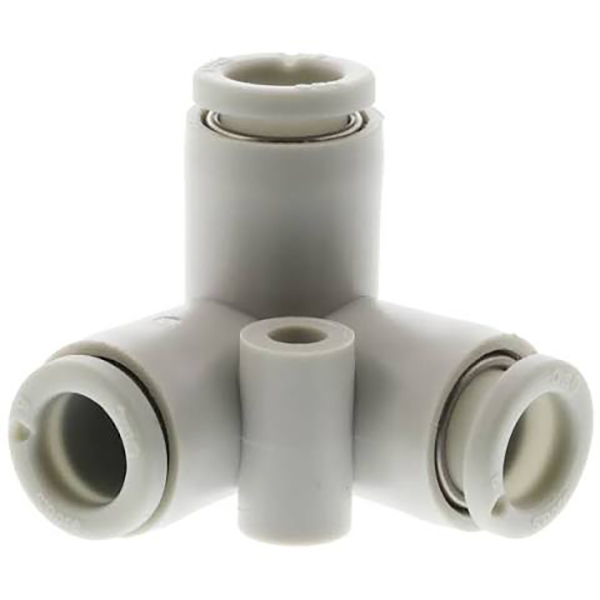 KQ2D စီးရီးဘဏ်ခွဲ Tee Push-in Fittings