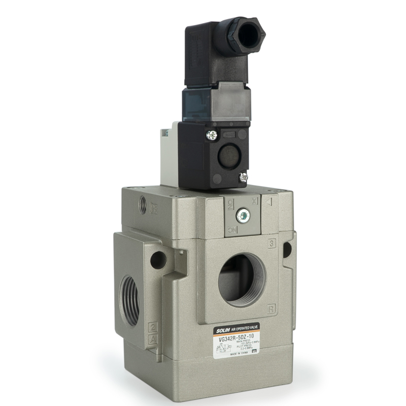 VG342 3 Port Solenoid Valve - Pilot Operated Poppet အမျိုးအစား