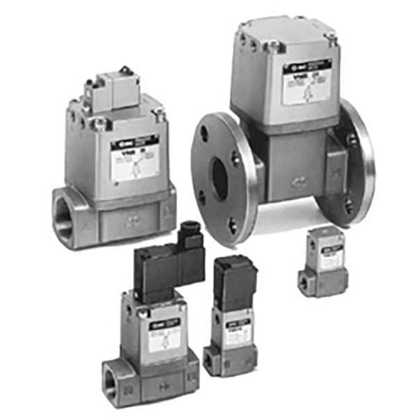 VNB201 Series Air Pilot လည်ပတ်သည့် 2-Way Fluid Control Valve